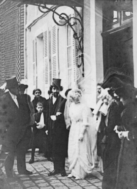Mariage de Marguerite Dubois avec Henri Baratin (les deux parents d'Henry-Louis)