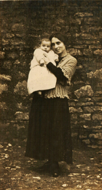 Henry-Louis et sa mère, 14 novembre 1917